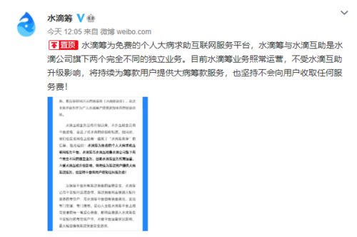 水滴筹关停传闻背后 官方回应揭示个人互联网服务未来走向